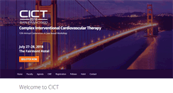 Desktop Screenshot of cictsymposium.com
